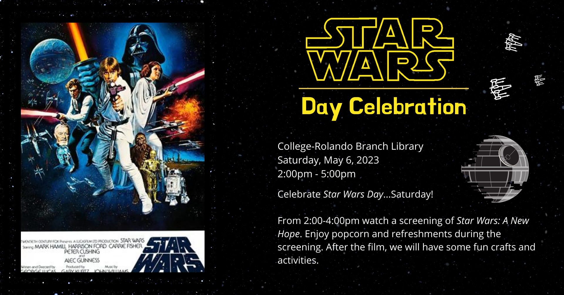 Star Wars Day Celebration San Diego Public Library